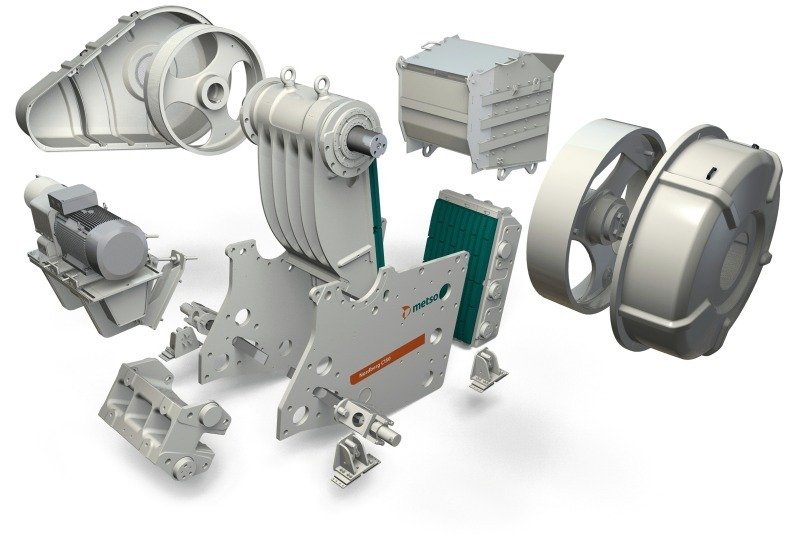 METSO Nordberg jaw Crusher parts