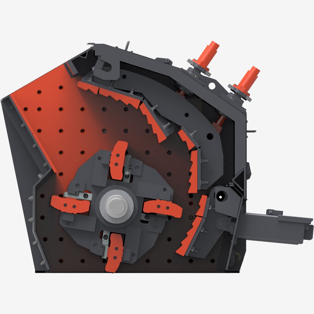how does a impact crusher works